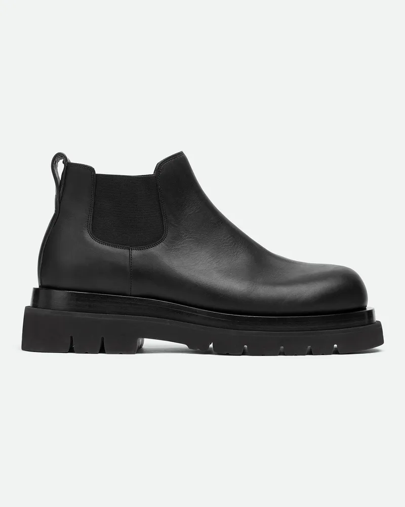 Bottega Veneta Lug Chelsea-stiefelette - Schwarz - Herren Schwarz