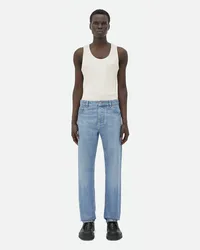 Bottega Veneta Gerade Denimhose In Vintage Indigo Mid