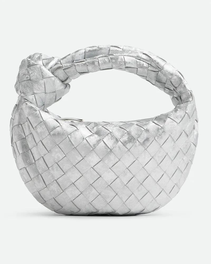 Bottega Veneta Mini Jodie Silber