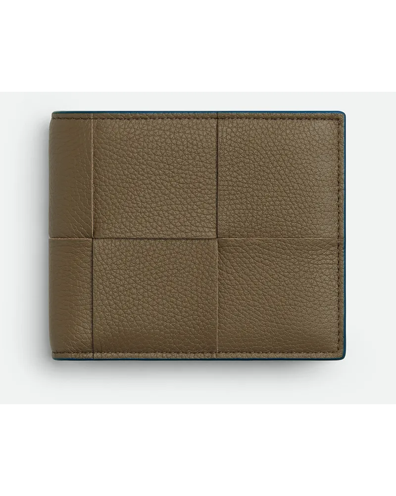 Bottega Veneta Cassette Bifold Portemonnaie Argil