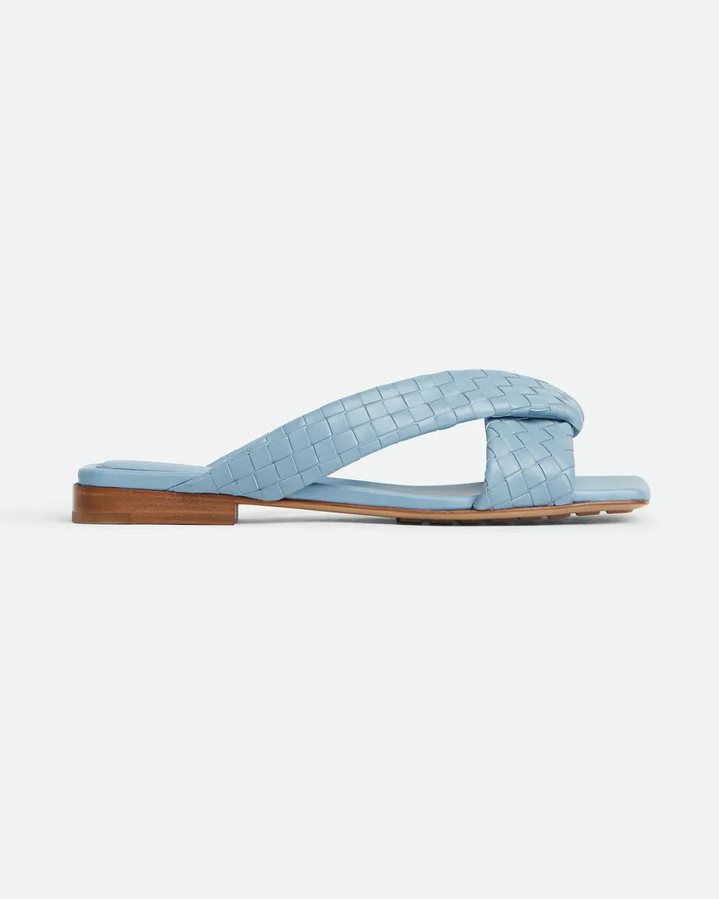 Bottega Veneta Flache Riva Mules - Blau - Damen Blau