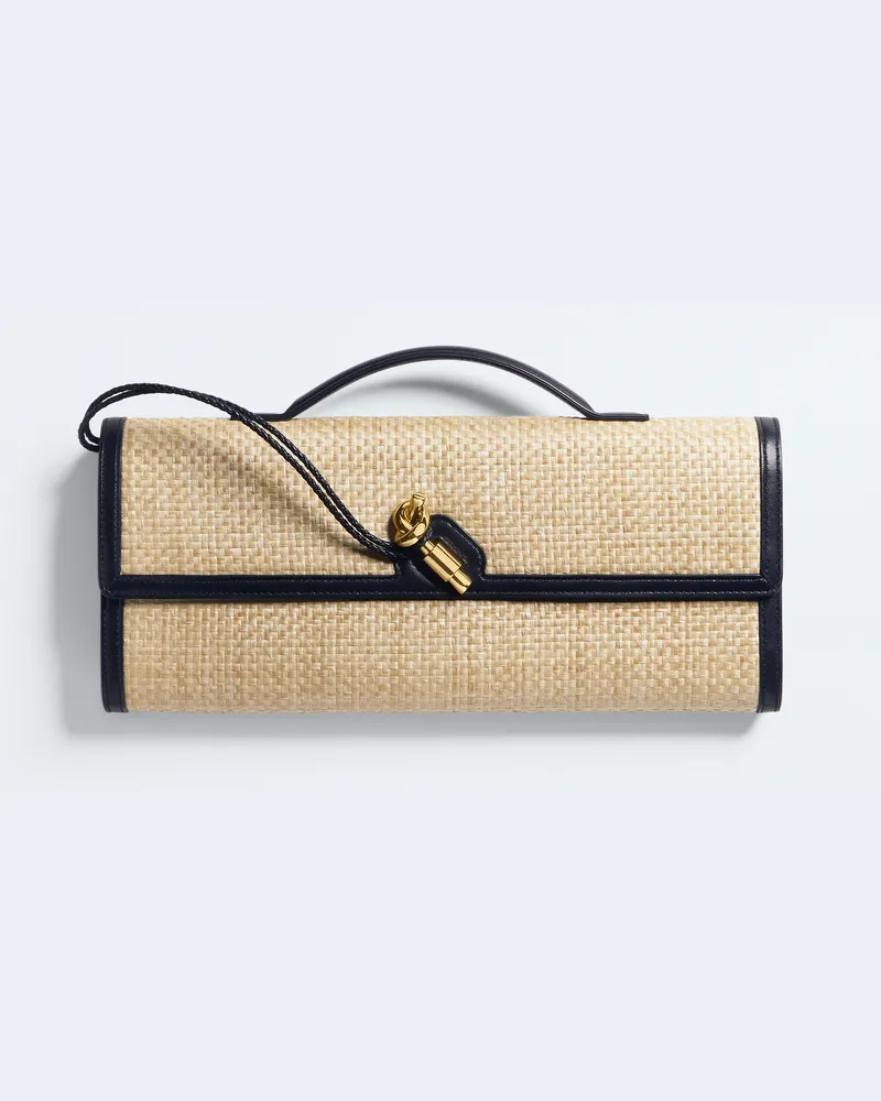 Bottega Veneta Andiamo Clutch-Beige - Damen Beige