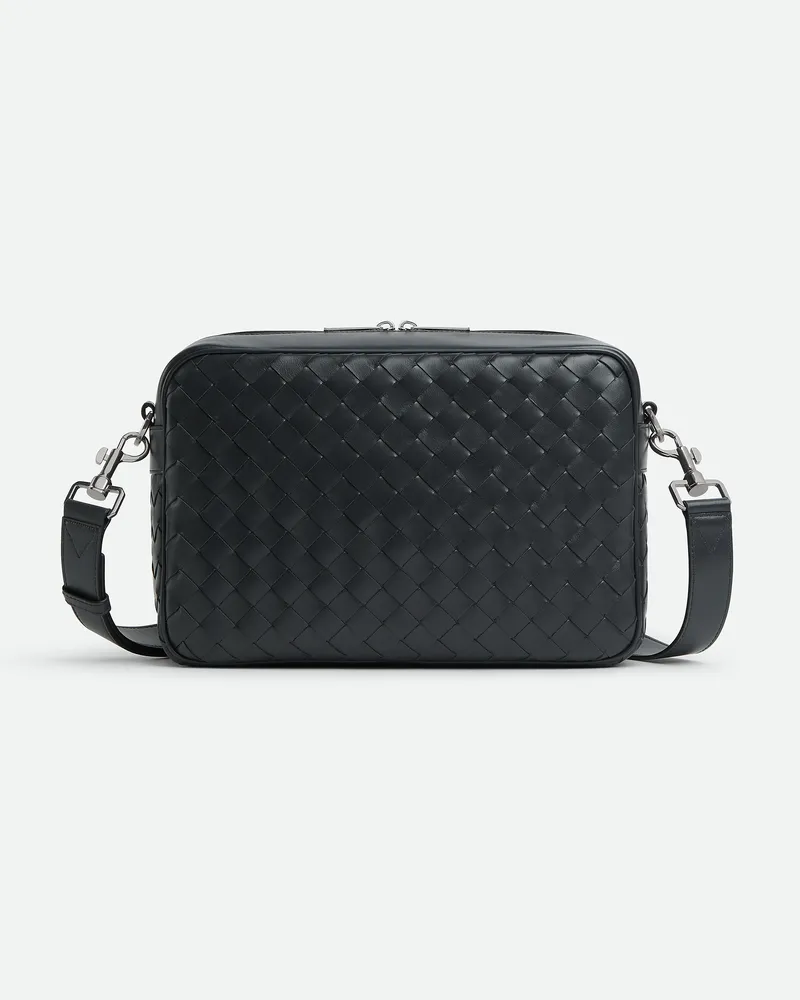Bottega Veneta Intrecciato Camera Bag - Blau - Herren - 100 % Kalbsleder Blau