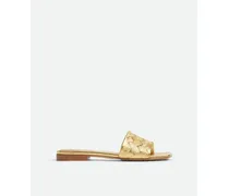 Flache Parco Mules-Gold - Damen