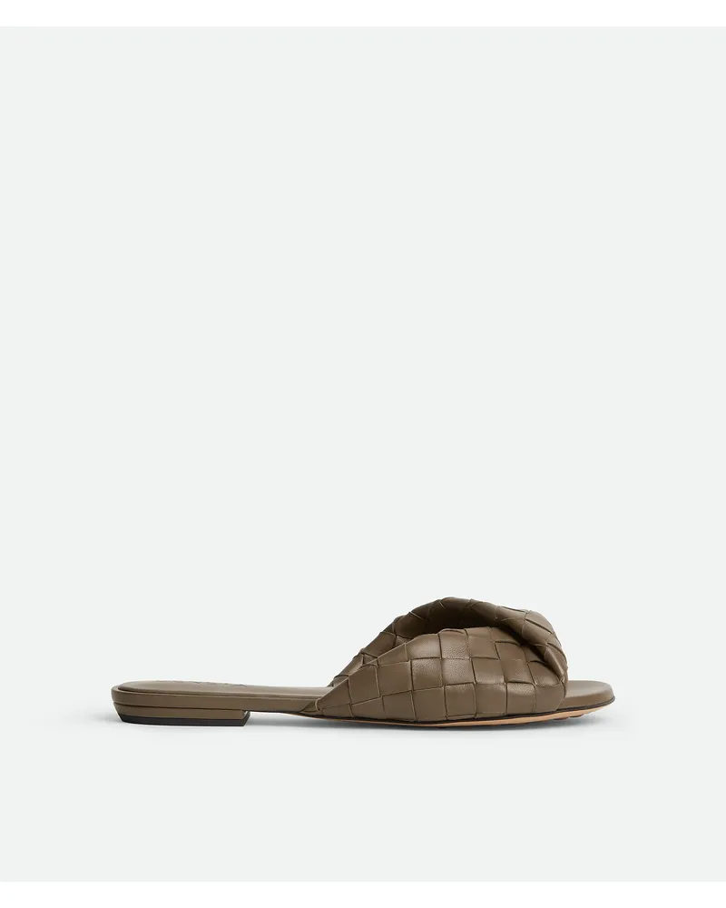 Bottega Veneta Flache Blink Mules - Braun - Damen 100 % Lammleder Braun