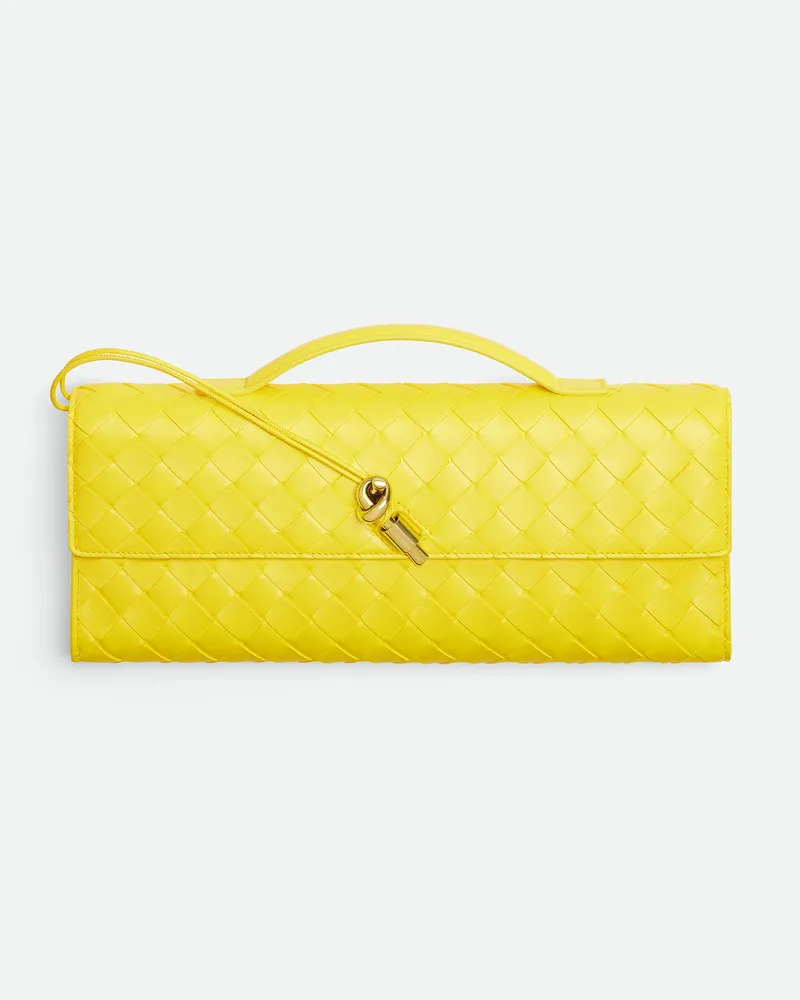 Bottega Veneta Andiamo Cltch Sulfur