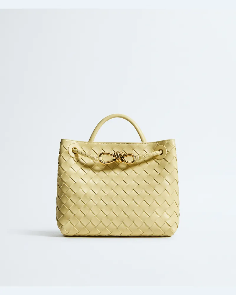 Bottega Veneta Kleine Andiamo - Gelb - Damen - 100 % Lammleder Gelb