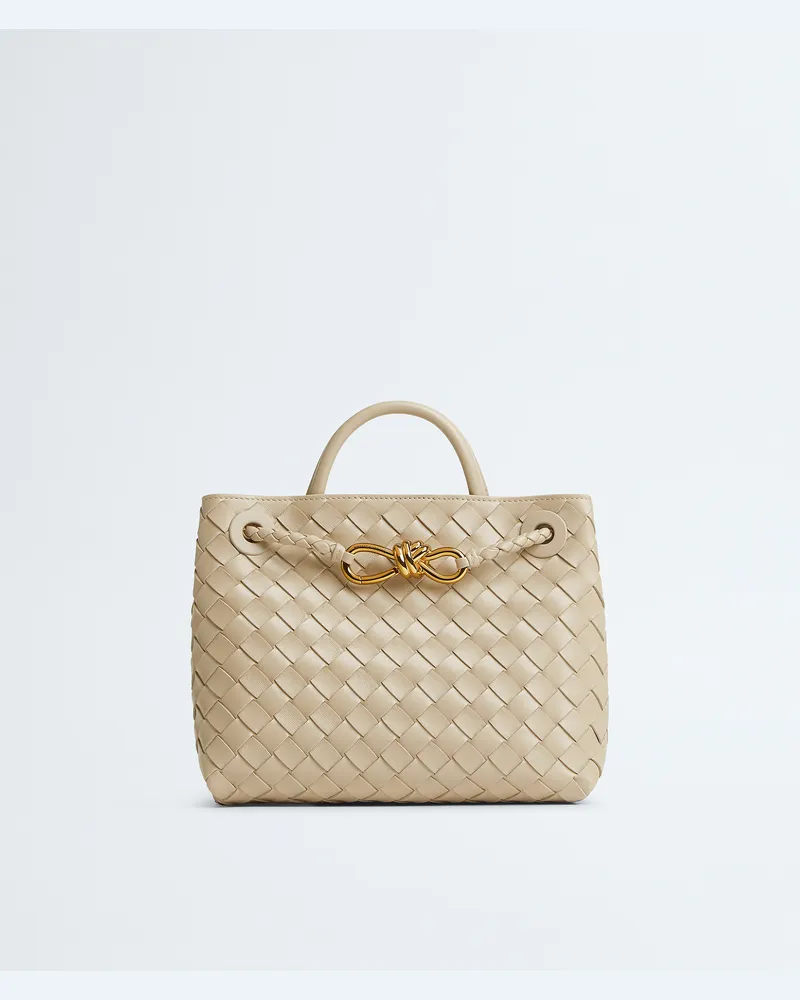 Bottega Veneta Kleine Andiamo - Weiss - Damen - 100 % Lammleder Weiss