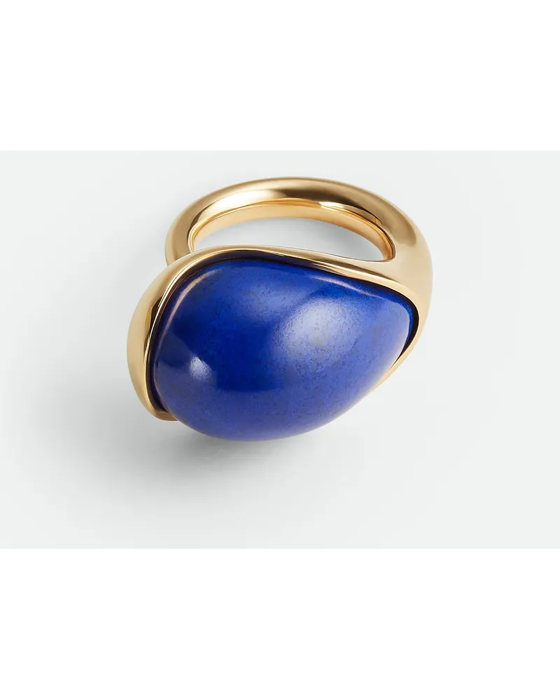 Bottega Veneta Drop Ring Mit lazuli Lapis