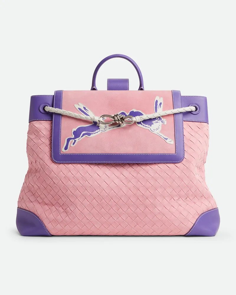 Bottega Veneta Großer Andiamo Rucksack - Rosa - Herren Rosa