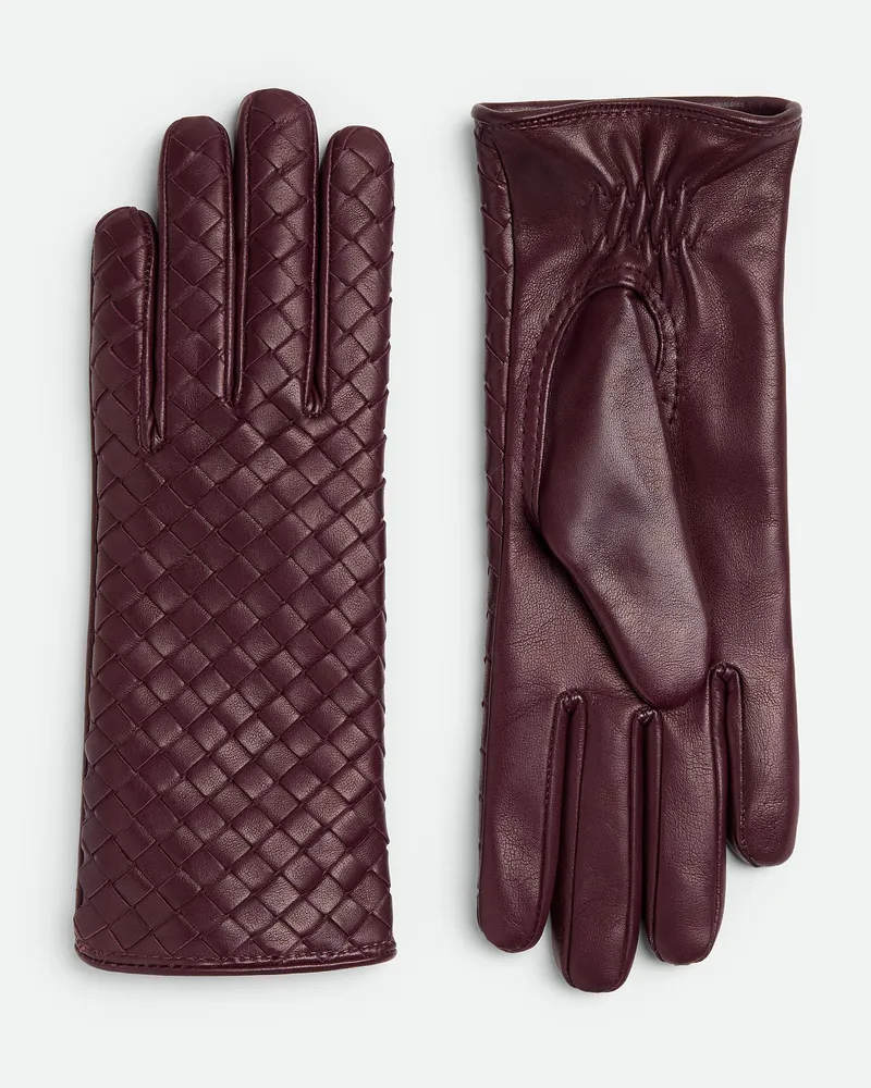 Bottega Veneta Handschuhe Aus Intrecciato Leder Jam