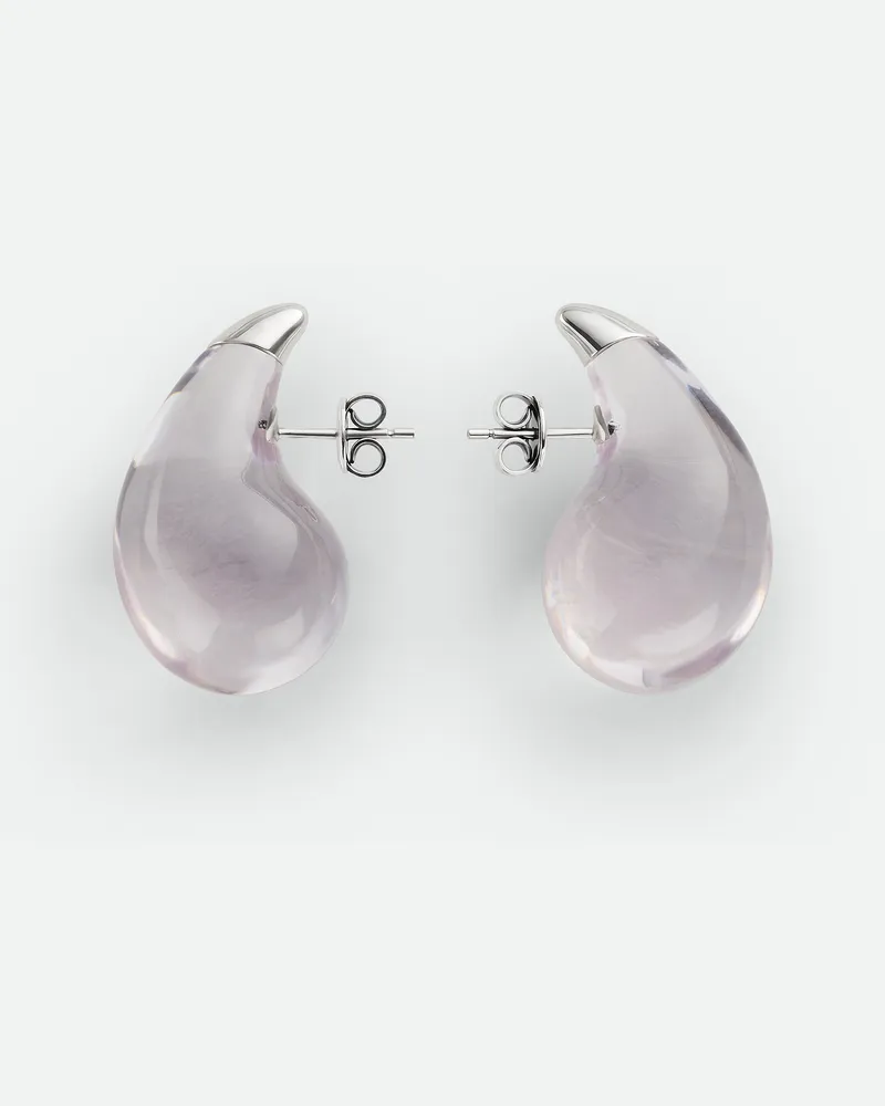 Bottega Veneta Drop Ohrringe - Silber - Damen - Sterlingsilber Silber