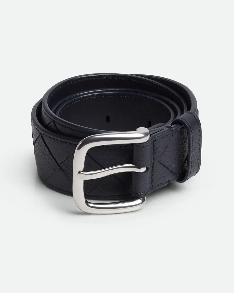 Bottega Veneta Intrecciato Gürtel Nocturnal