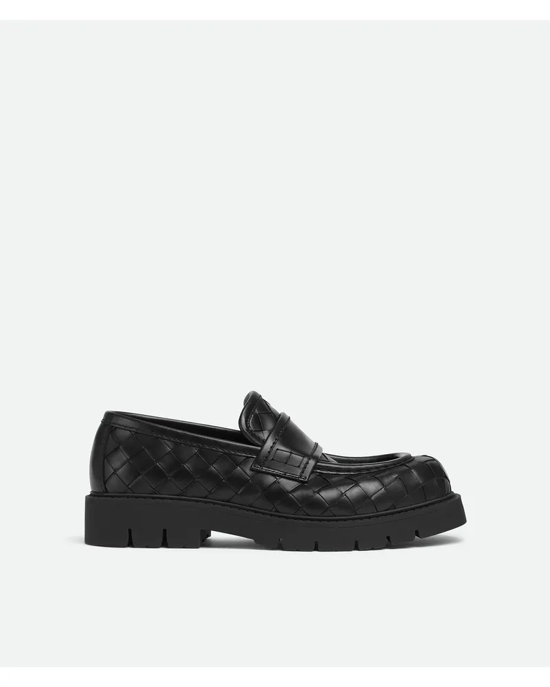 Bottega Veneta Haddock Loafer - Schwarz - Herren 100% Kalbsleder Schwarz