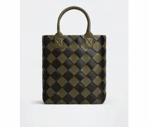Maxi Tote Intreccio-Grün - Unisex