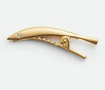 Sardine Haarspange-Gold - Damen