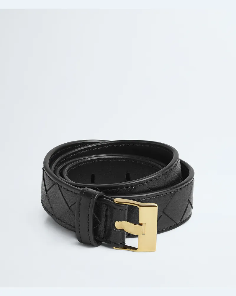 Bottega Veneta Watch Gürtel - Schwarz - Damen 100 % Kalbsleder Schwarz