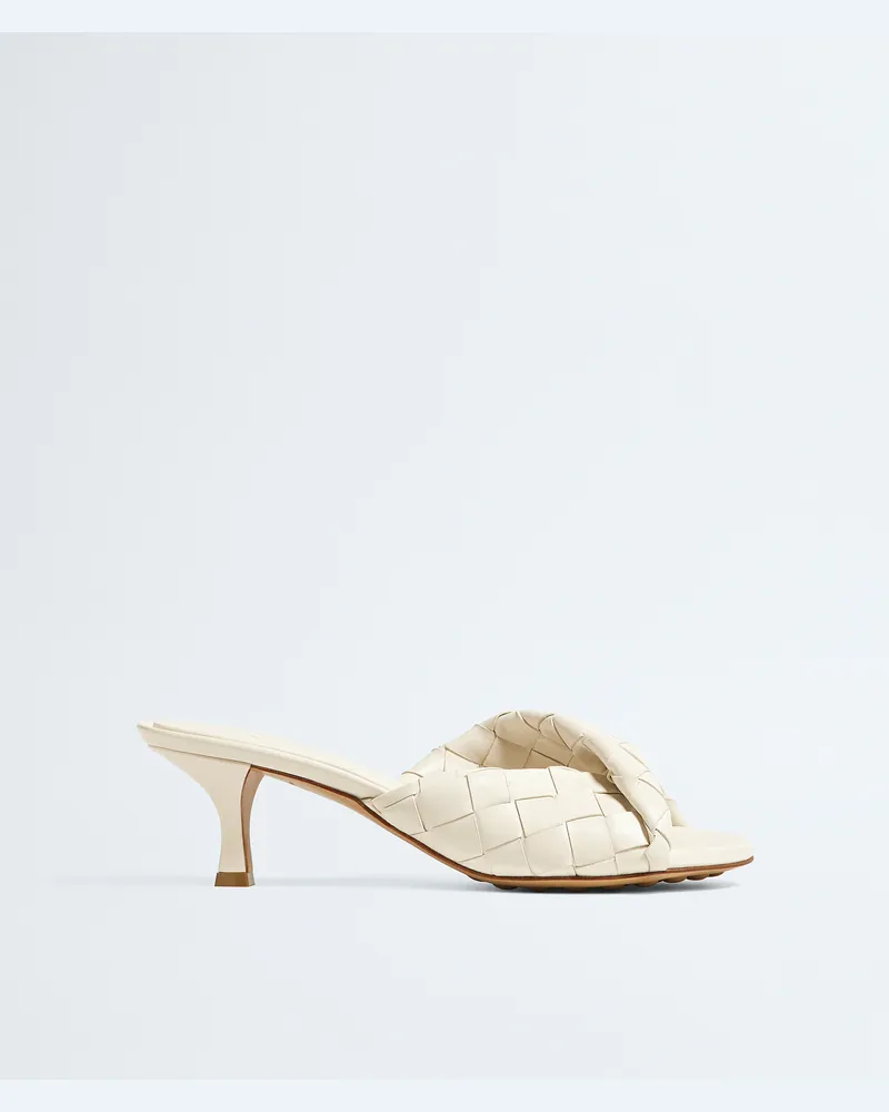 Bottega Veneta Blink Mules - Weiss - Damen 100 % Lammleder Weiss
