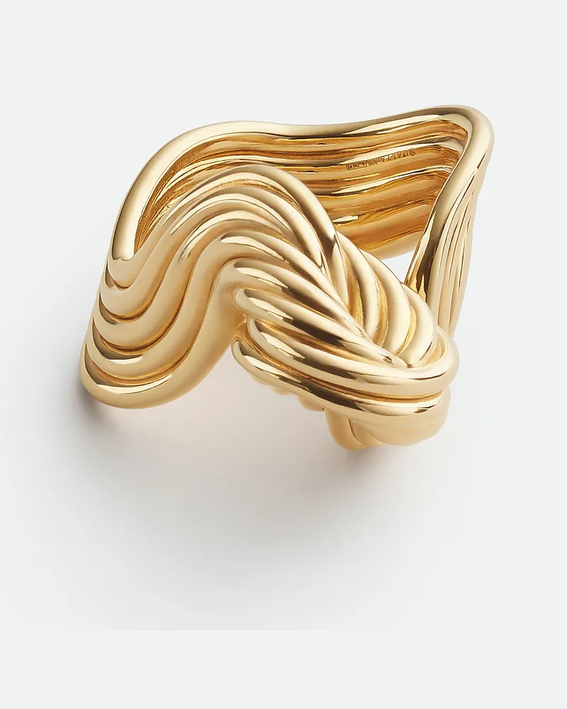 Bottega Veneta Slice Ring Yellow