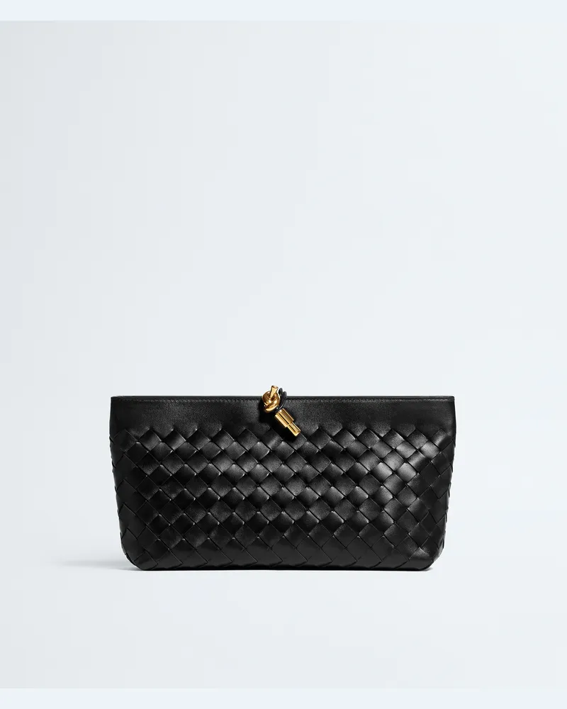 Bottega Veneta Andiamo Bootstasche-Schwarz - Damen Schwarz