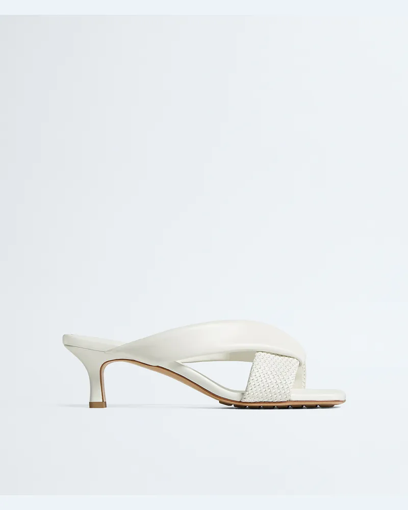Bottega Veneta Riva Mules-Weiss - Damen Weiss