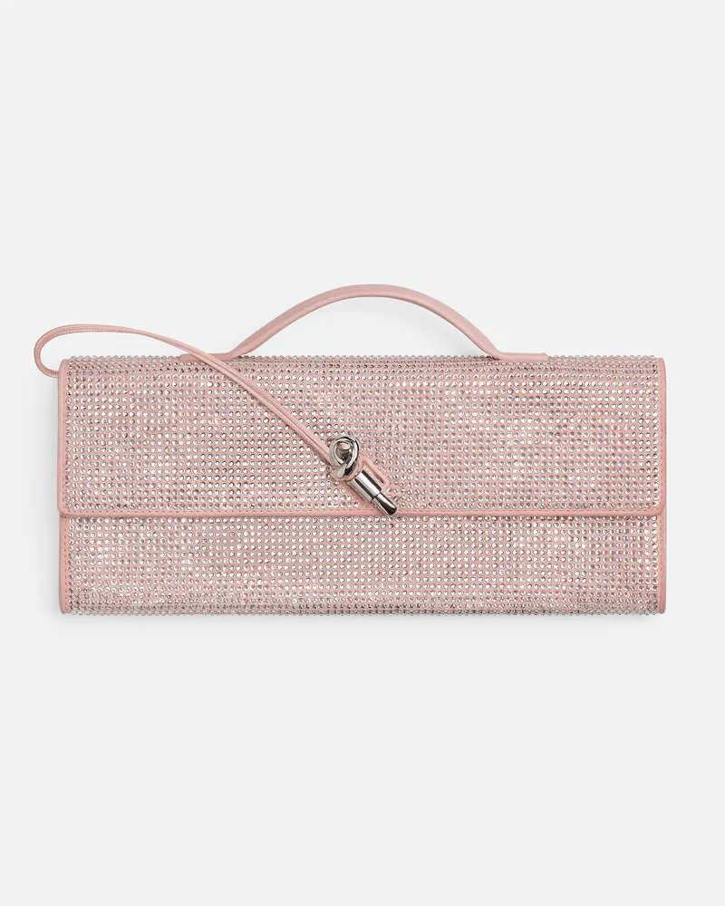 Bottega Veneta Andiamo Clutch - Rose - Damen - 100% Ziegenleder Rose