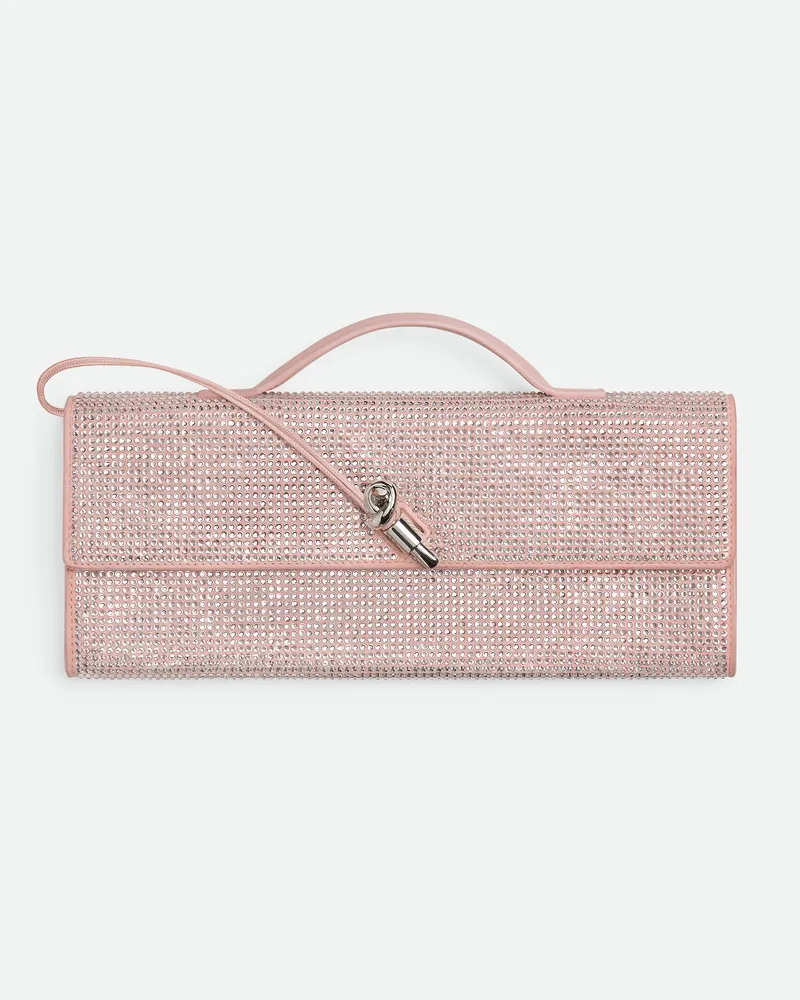 Bottega Veneta Andiamo Clutch Rose