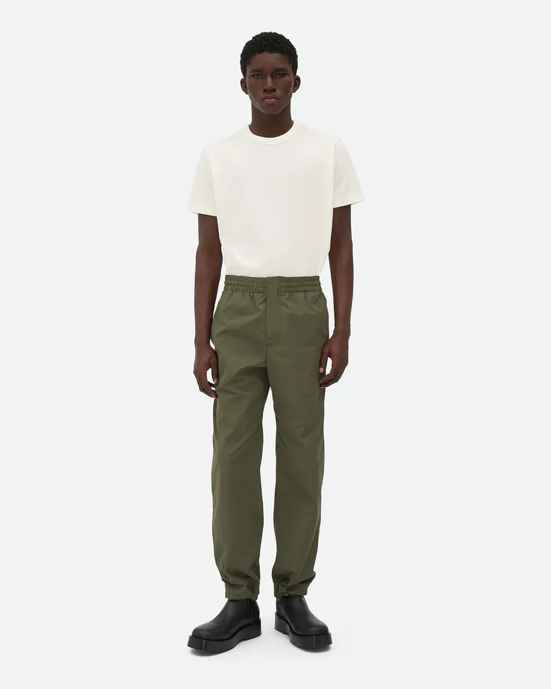 Bottega Veneta Hose Aus Technischer Baumwolle Shrub