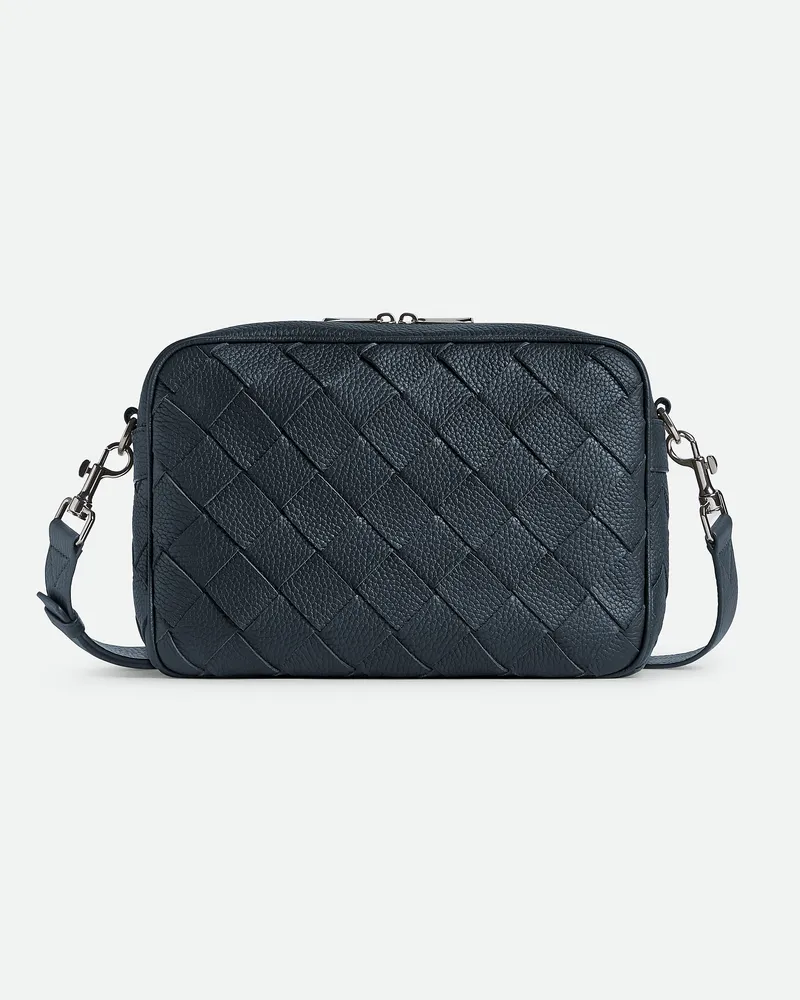 Bottega Veneta Intrecciato Camera Bag Shadow