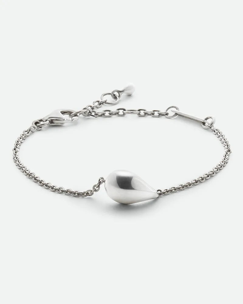 Bottega Veneta Drop Armband Silber