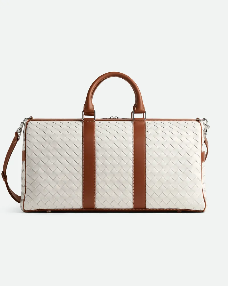 Bottega Veneta Intrecciato Dffle White