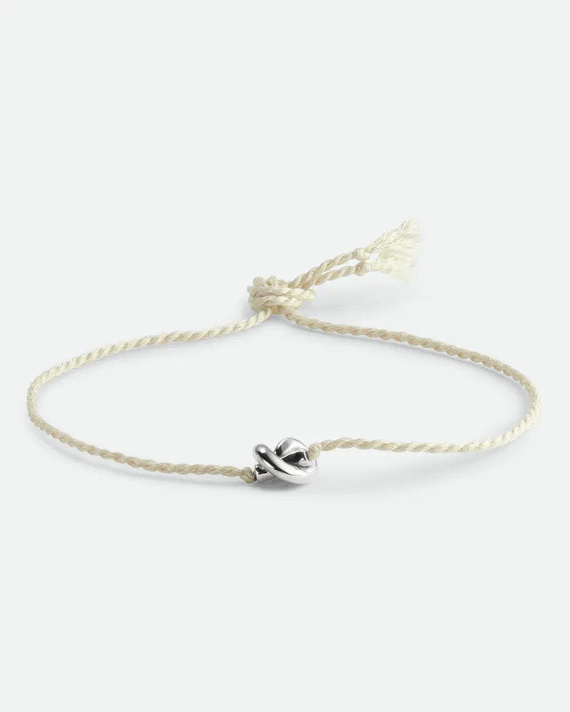 Bottega Veneta Freundschaftsarmband - Weiß - Unisex Weiß
