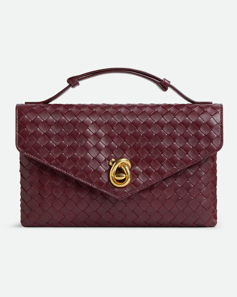 Bottega Veneta Knot Lock Barolo