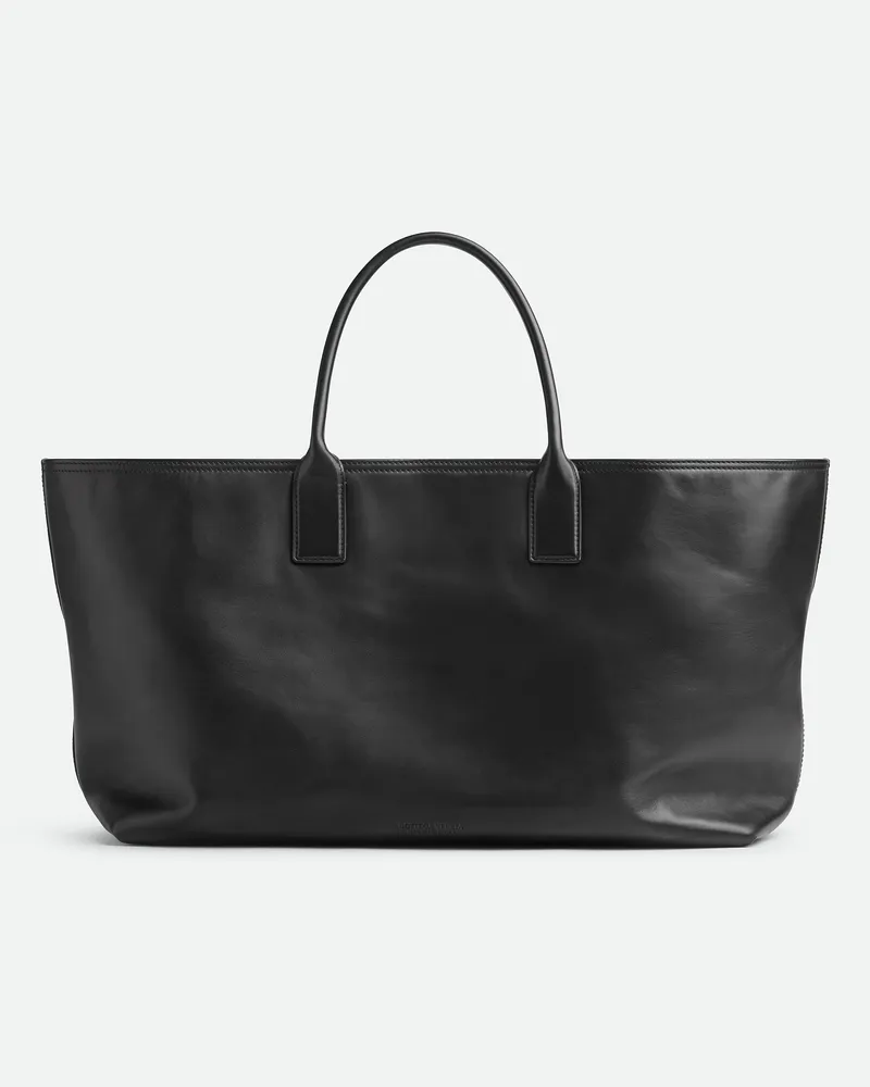 Bottega Veneta Große Cabat - Schwarz - Damen - 100 % Kalbsleder Schwarz