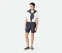 Shorts aus Denim mit Indigo-Waschung-Blau - Herren
