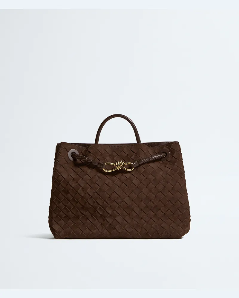 Bottega Veneta Andiamo - Braun - Damen - 100 % Kalbsleder Braun