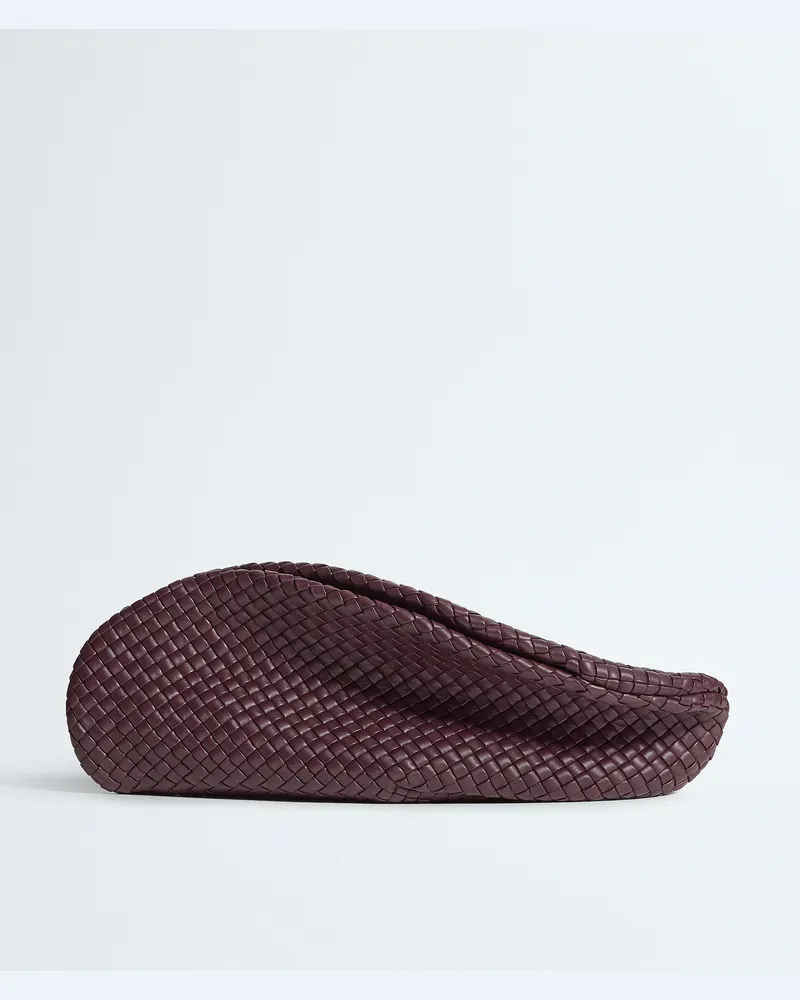 Bottega Veneta Onda Clutch - Bordeaux - Damen - 100 % Lammleder Bordeaux