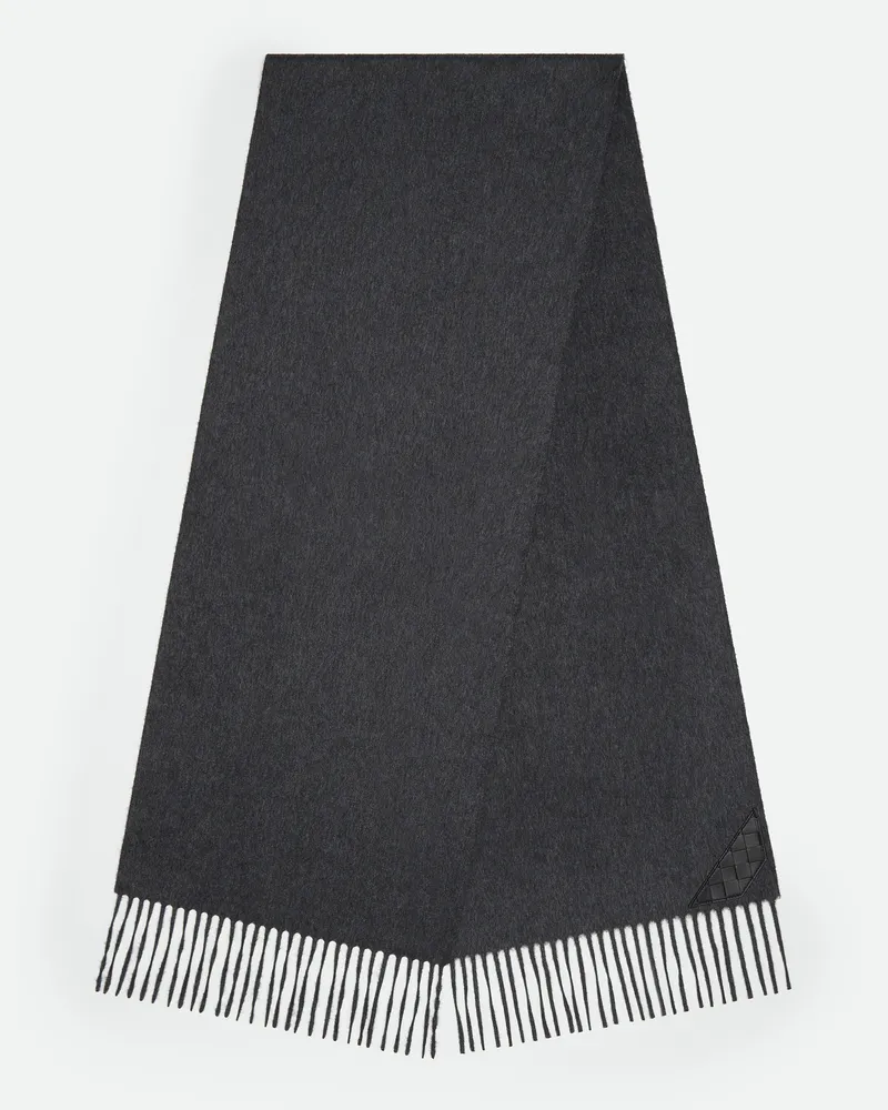 Bottega Veneta Kaschmirschal Charcoal
