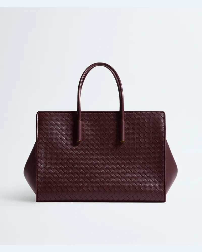 Bottega Veneta Barbara Tote Bag - Bordeaux - Damen - 100 % Lammleder Bordeaux
