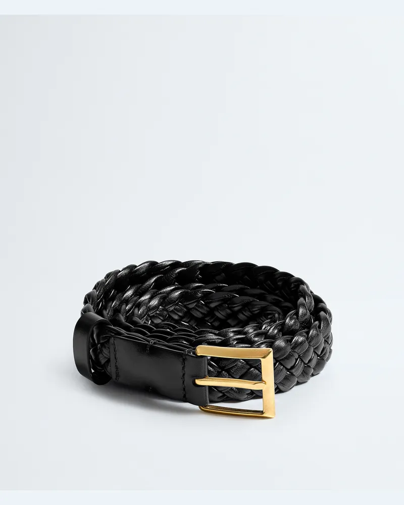Bottega Veneta Solo Gürtel - Schwarz - Damen Schwarz