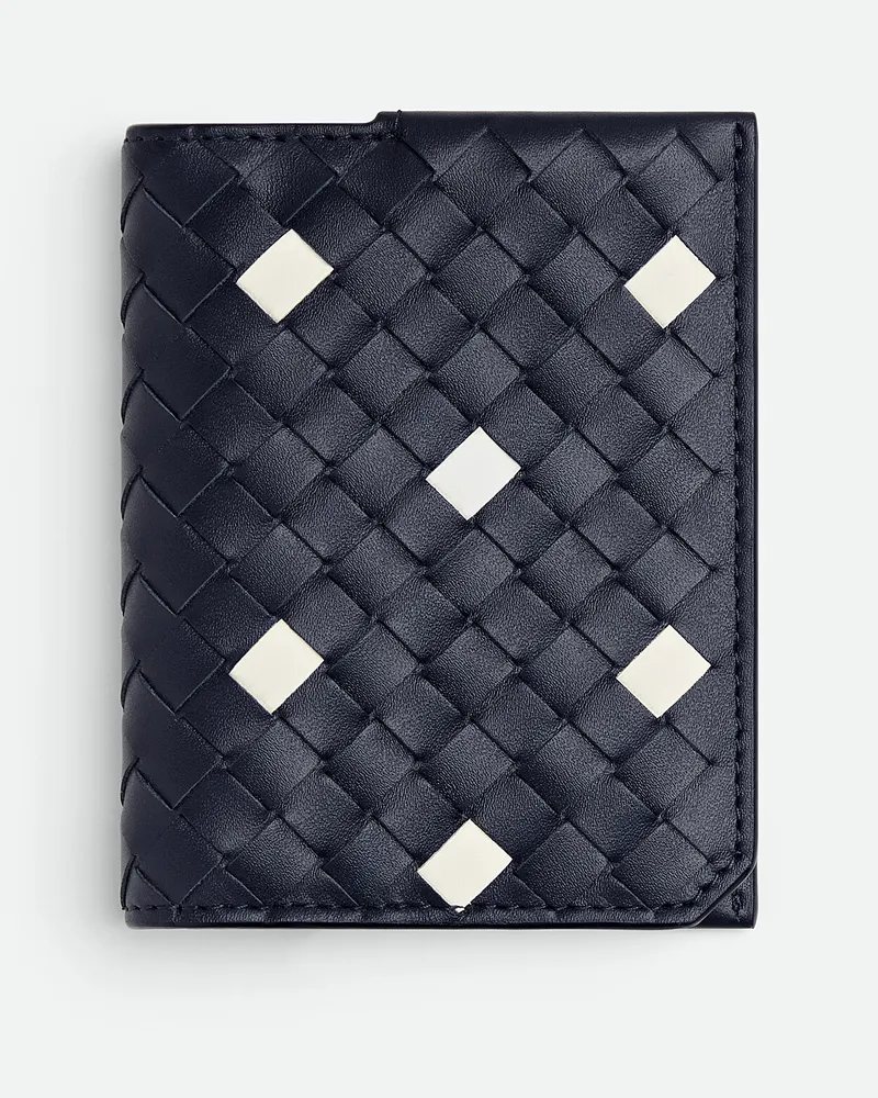 Bottega Veneta Intrecciato Piccolo Flap Kartenetui - Blau - Herren Blau