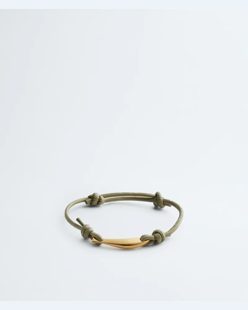 Bottega Veneta Sardine Armband aus Leder-Grün - Damen Grün