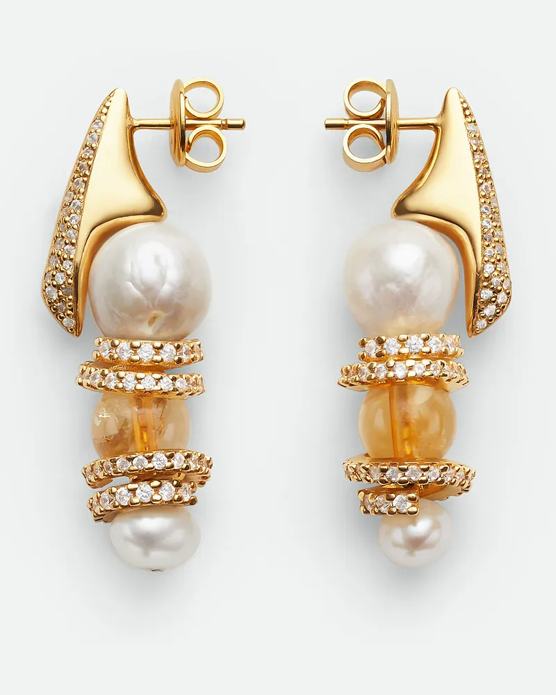 Bottega Veneta Twist Ohrringe - Gold - Damen Gold