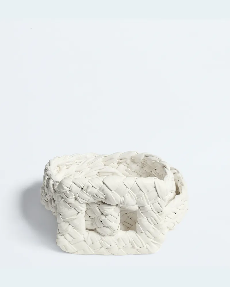 Bottega Veneta Foulard Gürtel - Weiss - Damen 100 % Lammleder Weiss