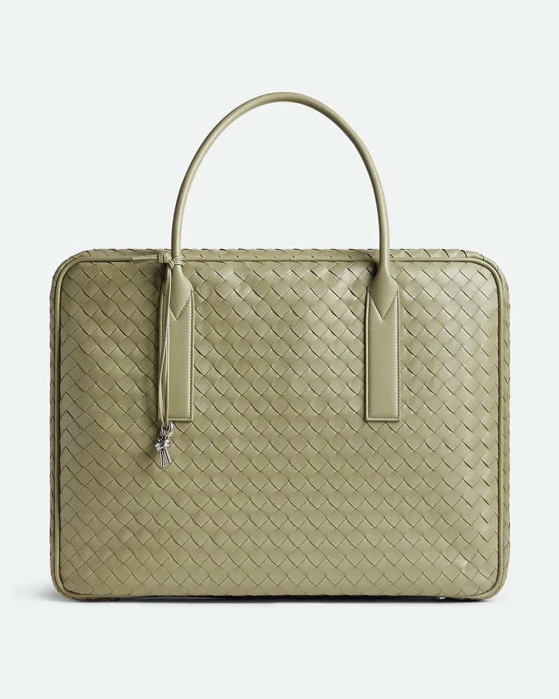 Bottega Veneta Großer Getaway Weekender - Grün - Herren - Kalbsleder Grün