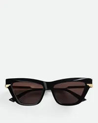 Bottega Veneta Classic Sonnenbrille In Cateyeform As Azetat Black