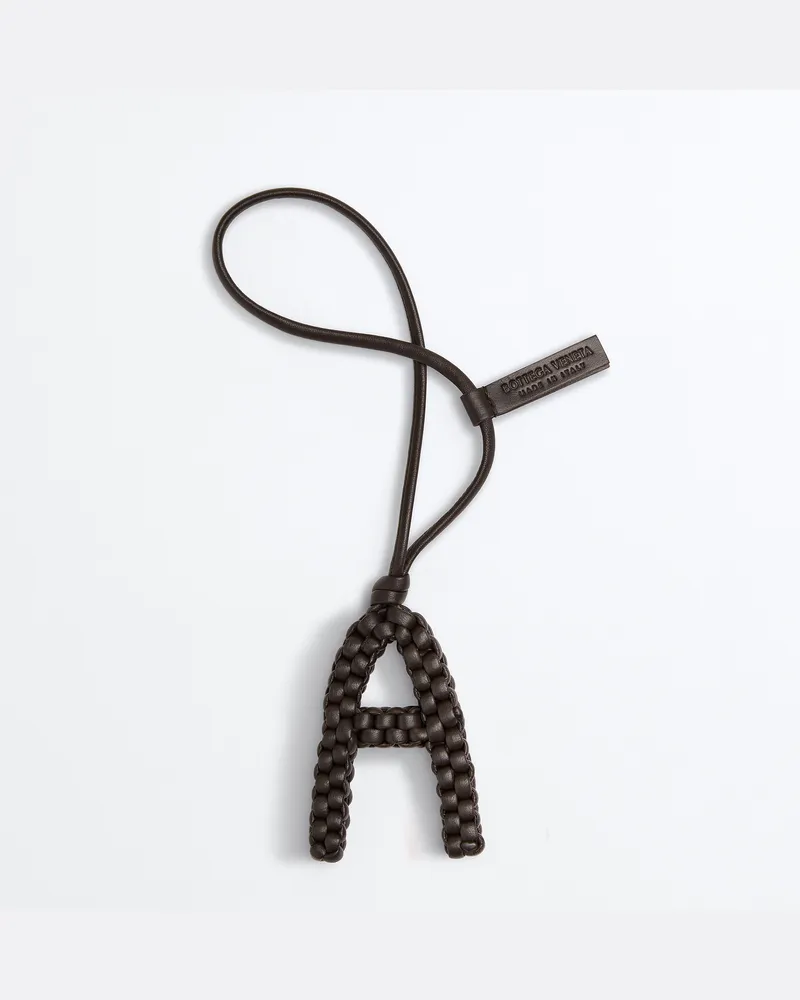 Bottega Veneta Buchstabe A-Charm-Braun - Herren Braun