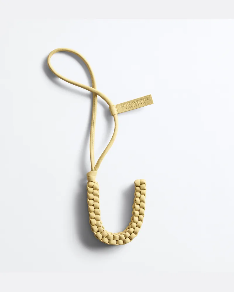Bottega Veneta Buchstabe Charm-Gelb - Unisex Gelb