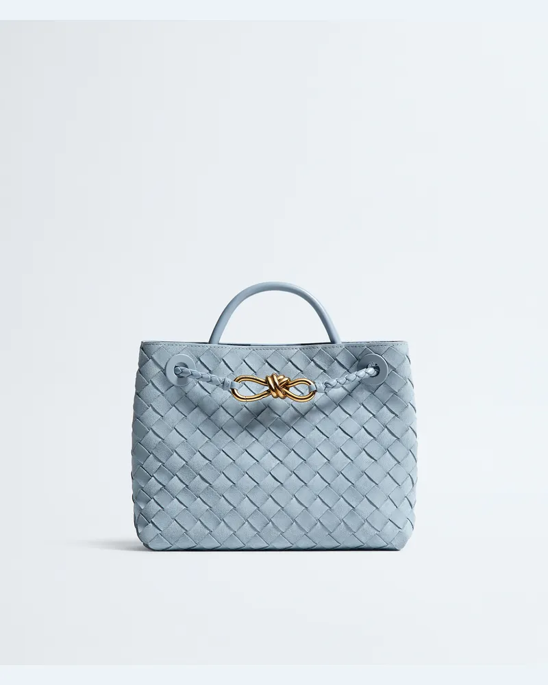 Bottega Veneta Kleine Andiamo-Blau - Damen Blau