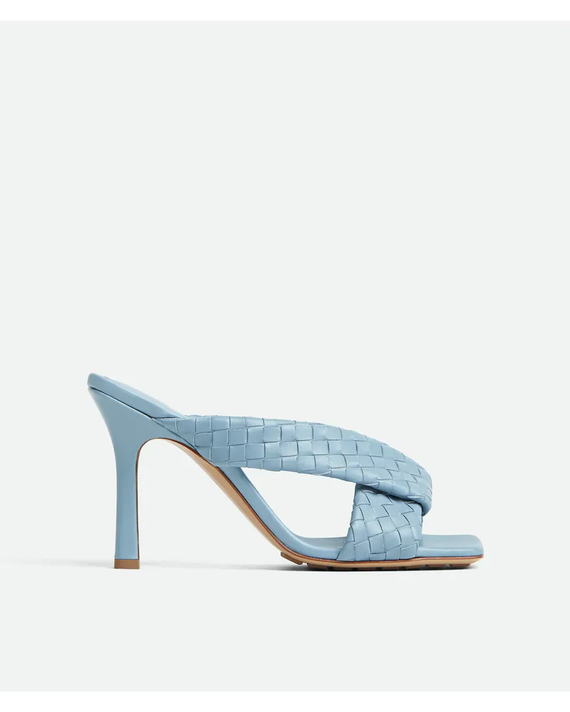 Bottega Veneta Riva Mules - Blau - Damen 100 % Lammleder Blau